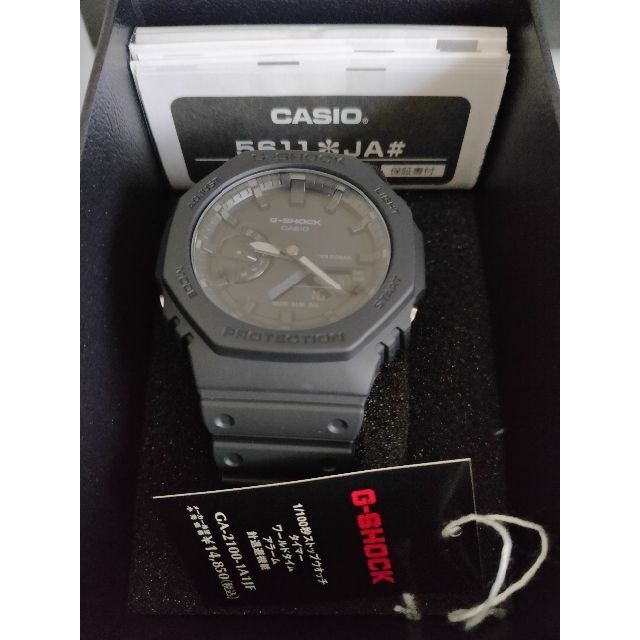 gshock新品未使用 CASIO G-SHOCK 腕時計 GA-2100-1A1JF