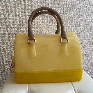 フルラ(Furla)のFURLA キャンディバッグ イエロー(ハンドバッグ)