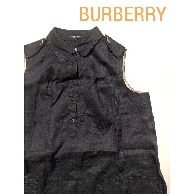 BURBERRY(バーバリー)のゆきち様専用BURBERRY(バーバリー)ノースリーブワンピース レディースのワンピース(ひざ丈ワンピース)の商品写真