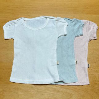 aosta tshirt 3点set  60 70(シャツ/カットソー)