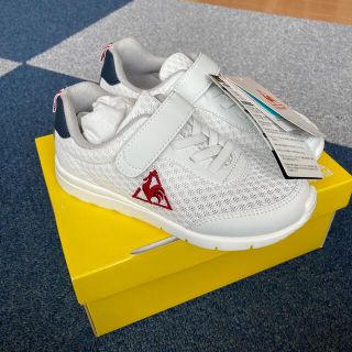 ルコックスポルティフ(le coq sportif)のお値下げ◆新品◆ルコックラセーヌライトキッズ18.0cm◆ホワイト(スニーカー)