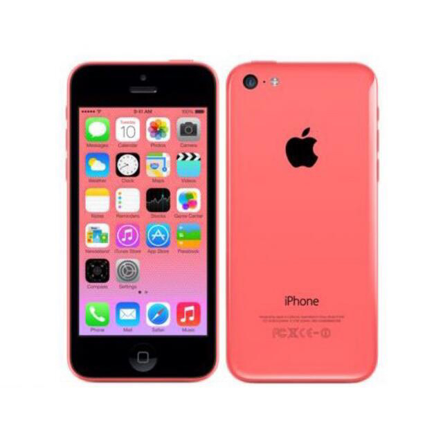 Apple(アップル)のiPhone 5c (32 GB) Wi-Fi + GPS ピンク スマホ/家電/カメラのスマートフォン/携帯電話(スマートフォン本体)の商品写真