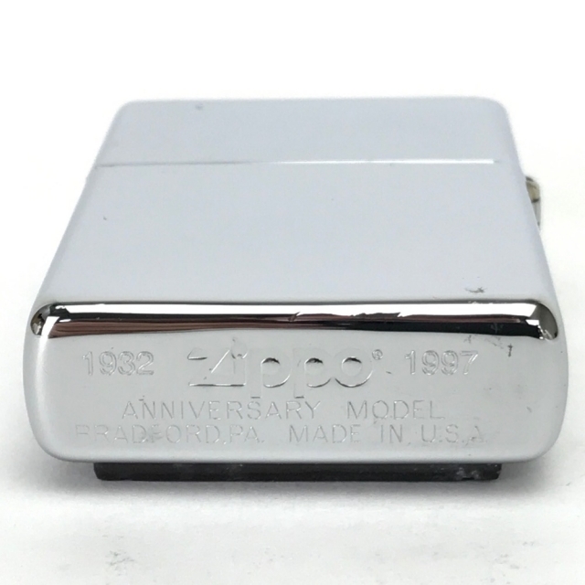 ZIPPO(ジッポー)のジッポ オイルライター ANNIVERSARY 1932-1997 シルバー インテリア/住まい/日用品のインテリア小物(その他)の商品写真