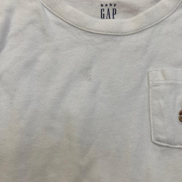 GAP(ギャップ)の値下げ！ロンパース  60cm 0-3M ギャップ　gap おまけつき キッズ/ベビー/マタニティのベビー服(~85cm)(ロンパース)の商品写真