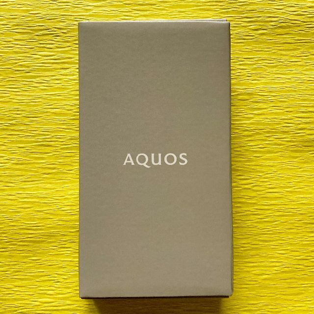 新品・未使用 AQUOS sense6 4GB/64GB シルバー