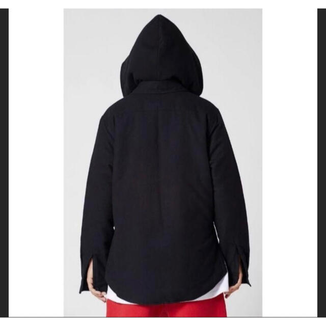 Essential(エッセンシャル)のessentials hooded zip shacket エッセンシャルズ S メンズのトップス(パーカー)の商品写真