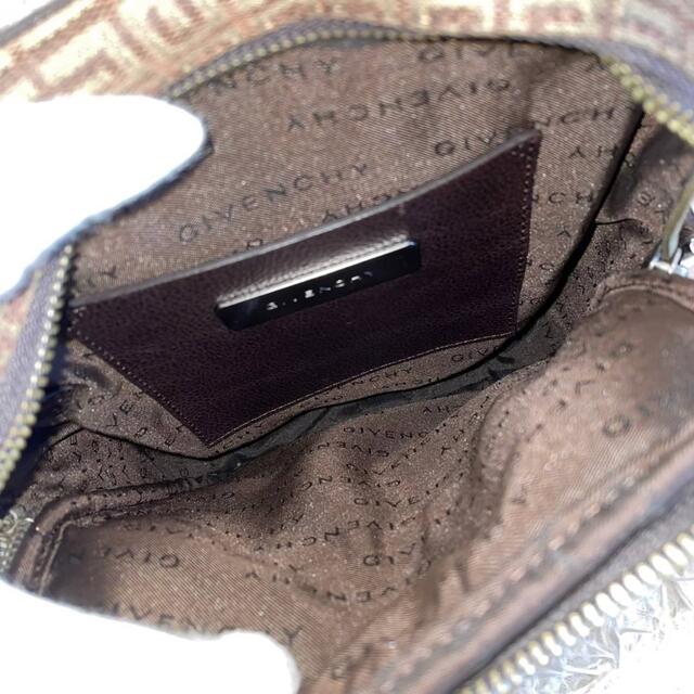 極美品⭐️ジバンシー 4G シルバー金具 レザー キャンバス ショルダー