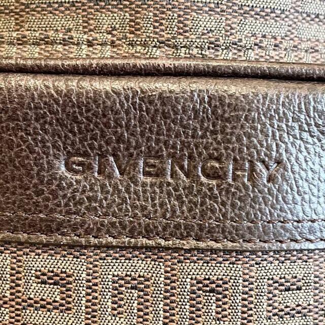 GIVENCHY(ジバンシィ)の極美品⭐️ジバンシー 4G シルバー金具 レザー キャンバス ショルダーバッグ メンズのバッグ(ショルダーバッグ)の商品写真