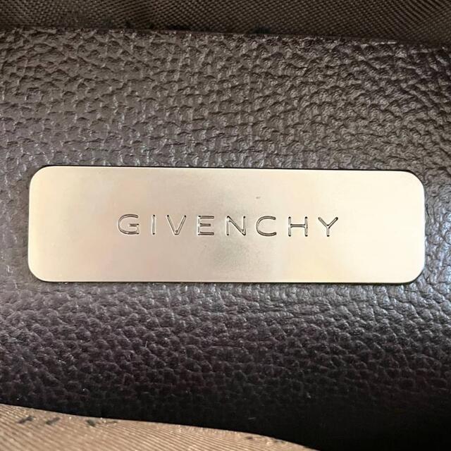 GIVENCHY(ジバンシィ)の極美品⭐️ジバンシー 4G シルバー金具 レザー キャンバス ショルダーバッグ メンズのバッグ(ショルダーバッグ)の商品写真