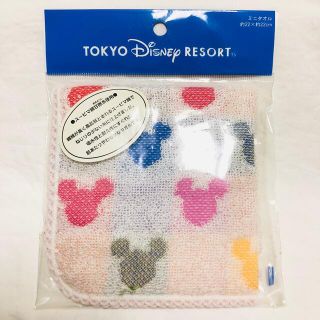 ディズニー(Disney)のディズニー　ミッキーマウス　ミニタオル　ウォッシュタオル　ハンカチ　スーピマ(キャラクターグッズ)