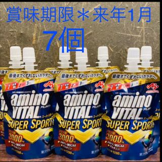 アジノモト(味の素)のAJINOMOTO アミノバイタルスーパースポーツ ゼリードリンク 7個(トレーニング用品)