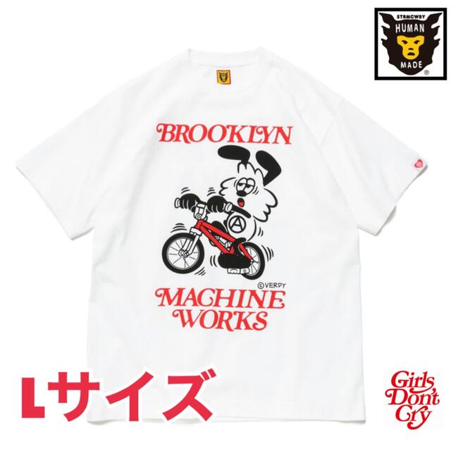 HM×BMW×GDC T-SHIRT  White Lサイズ100%COTTONCOLOR