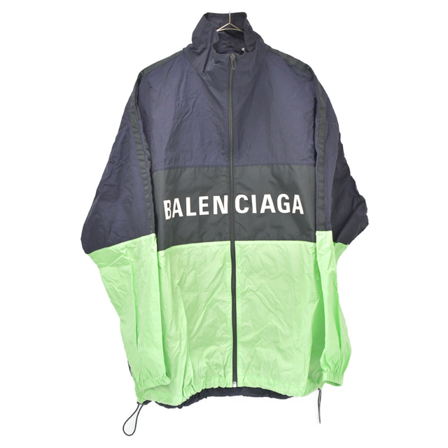 Balenciaga - BALENCIAGA バレンシアガ ロゴプリント ナイロン ジャケット