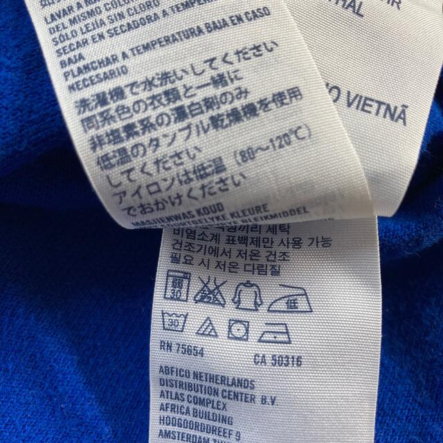 Abercrombie&Fitch(アバクロンビーアンドフィッチ)のアバクロ　キッズポロシャツ　サイズS（140センチ） キッズ/ベビー/マタニティのキッズ服男の子用(90cm~)(Tシャツ/カットソー)の商品写真