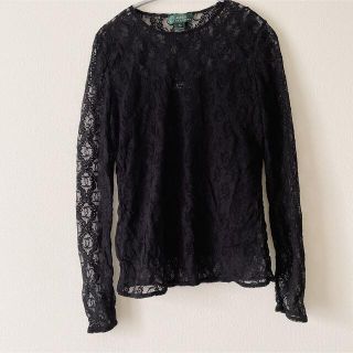 ラルフローレン(Ralph Lauren)のpreloved ラルフローレン　レース　ブラウス(シャツ/ブラウス(長袖/七分))