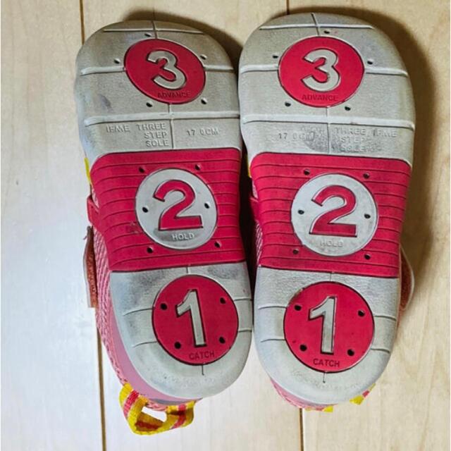 サンダル イフミー 17センチ　女の子用 キッズ/ベビー/マタニティのキッズ靴/シューズ(15cm~)(サンダル)の商品写真