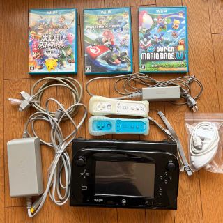 【値引き】【Wii U本体】Wii Uプレミアム（32GB）ソフト、リモコンつき(家庭用ゲーム機本体)