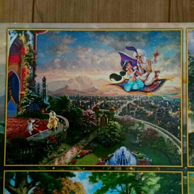 Disney ディズニー トーマスキンケード アラジン パズルの通販 By 向日葵 S Shop ディズニーならラクマ