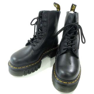 ドクターマーチン(Dr.Martens)のドクターマーチン ナッパレザー 厚底 ショート ブーツ レースアップ 24cm(ブーツ)