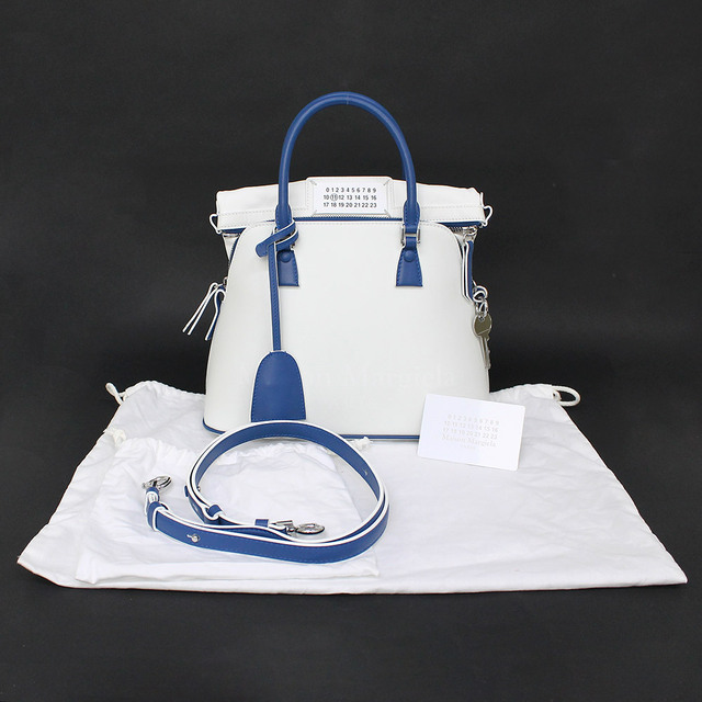 いいスタイル Maison Martin ホワイト（新品・未使用品） ハンドバッグ UVA Mini 5AC マルジェラ - Margiela ハンドバッグ