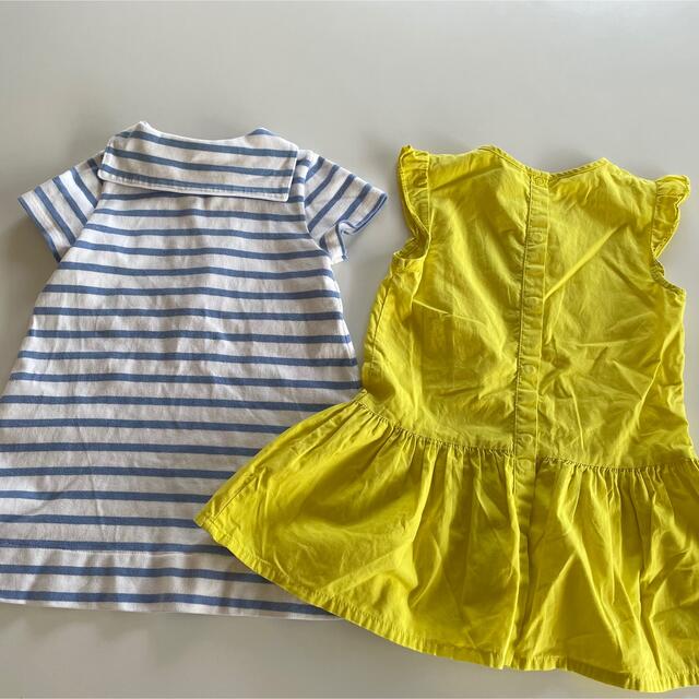 PETIT BATEAU - ワンピース プチバトー トップス 80 90の通販 by ら ...