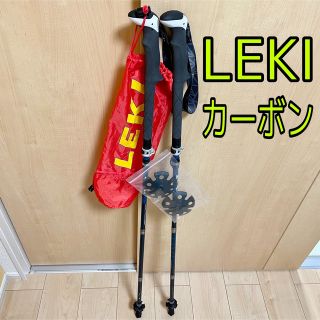 レキ(LEKI)のレキ LEKI トレッキングポール マイクロバリオ カーボン(登山用品)