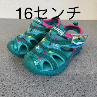 タカラトミー(Takara Tomy)の16センチ 新品未使用　プラレール 靴 サンダル スポーツサンダル(サンダル)