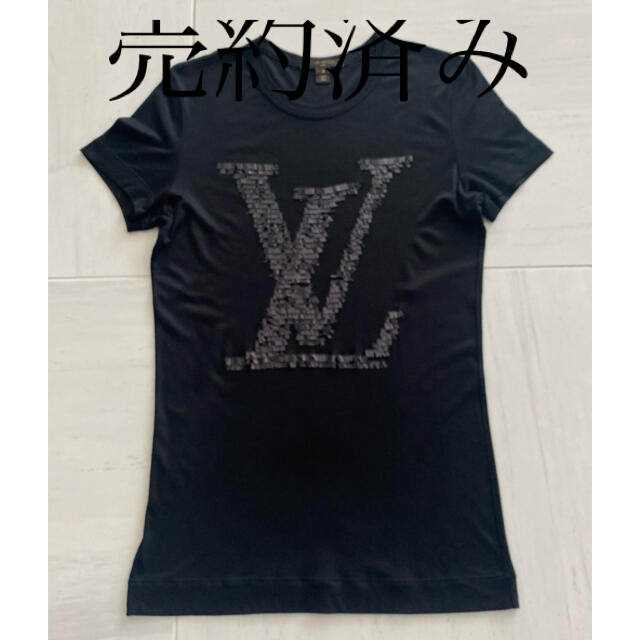 LOUIS VUITTON(ルイヴィトン)のＧＷ値下げ‼️ルイヴィトン　Tシャツ ブラック レディースのトップス(Tシャツ(半袖/袖なし))の商品写真