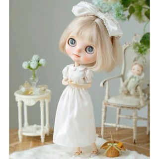ブライスOF ミニドレスセット(紅茶アイボリー)