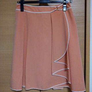 春服 ルージュディアマン フレアスカート サーモンピンク 宝塚 観劇 花組(ひざ丈スカート)