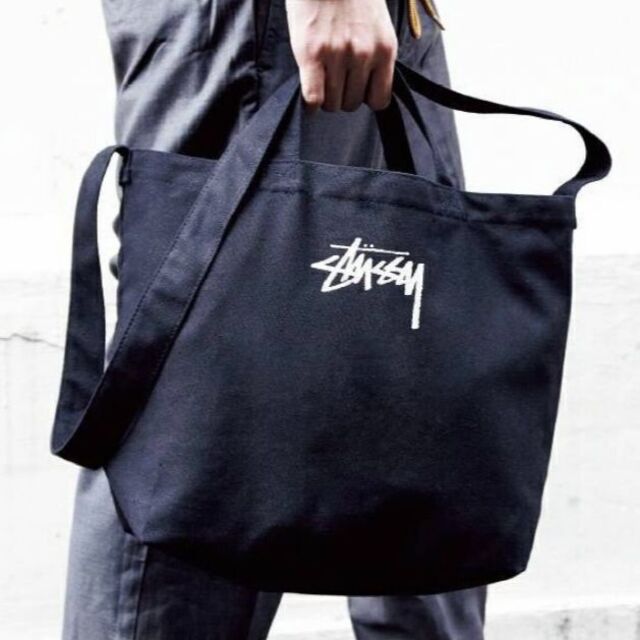 STUSSY(ステューシー)の☆STUSSY☆ステューシー 2WAYショルダー・トートバッグ☆特別付録☆ メンズのバッグ(ショルダーバッグ)の商品写真