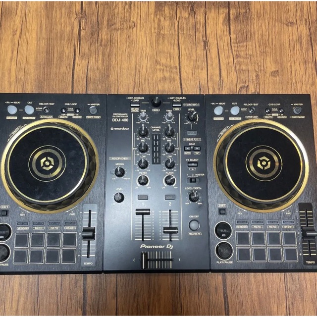 バーグさん専用/超美品/Pioneer DDJ-400 ゴールド おまけ付き 国産品