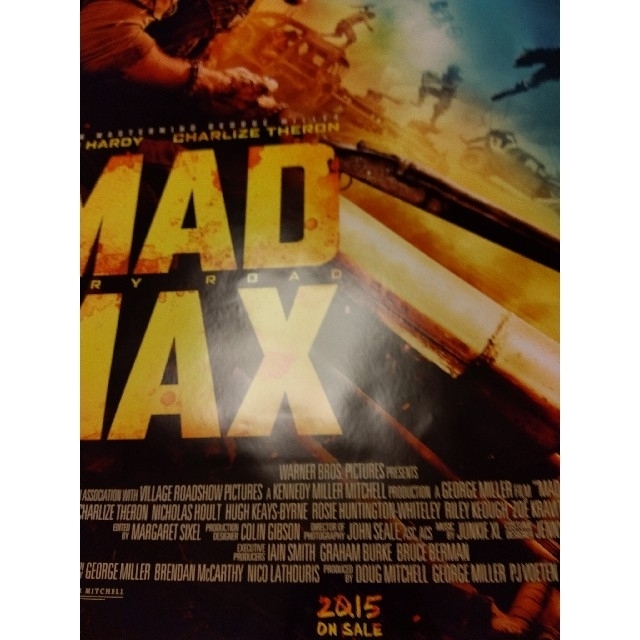 MAD  MAXの映画ポスター エンタメ/ホビーのアニメグッズ(その他)の商品写真