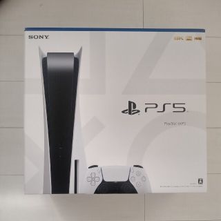 プレイステーション(PlayStation)のPS5本体 5/4購入！ PlayStation5  　　　新品未開封(家庭用ゲーム機本体)