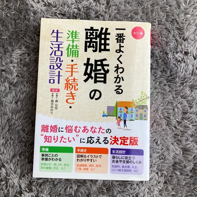 一番よくわかる離婚の準備・手続き・生活設計 カラ－版 エンタメ/ホビーの本(人文/社会)の商品写真