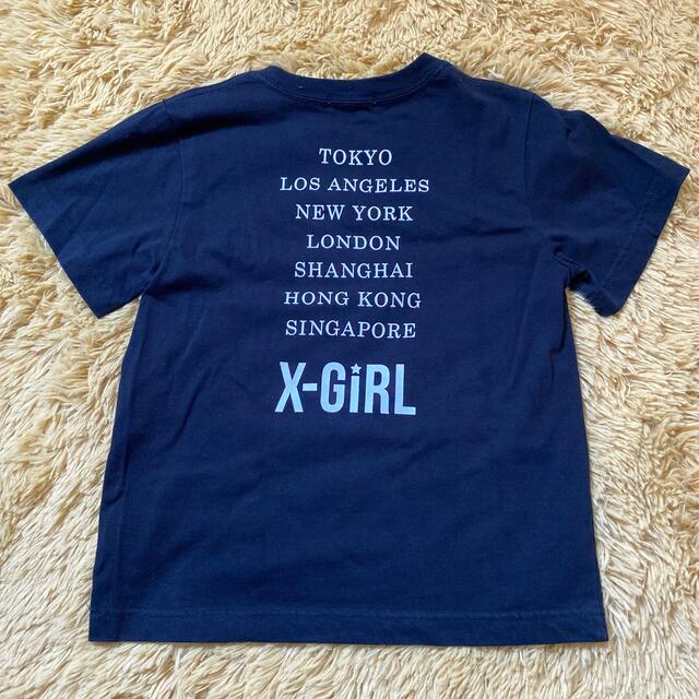 X-girl Stages(エックスガールステージス)のx-girl stages☆Tシャツ&チノワイドパンツ　エックスガール キッズ/ベビー/マタニティのキッズ服女の子用(90cm~)(Tシャツ/カットソー)の商品写真