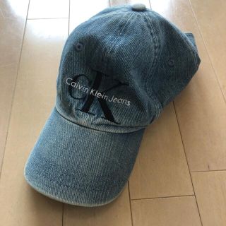 カルバンクライン(Calvin Klein)のCalvin Klein Jeans キャップ　デニム　帽子　フリーサイズ(キャップ)