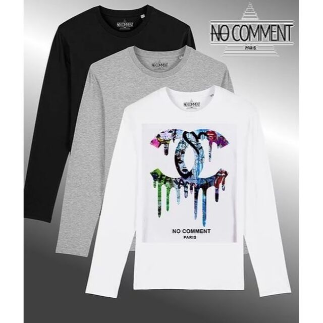 新品★NO COMMENT PARIS(ノーコメントパリ) ロングTシャツ