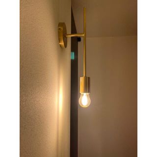美品・送料込】レトンブラケットライトE26真鍮/千senの通販 by mi_t