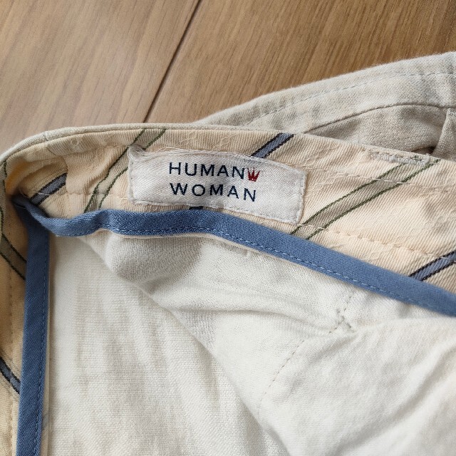 HUMAN WOMAN(ヒューマンウーマン)の【reina様専用】ヒューマンウーマン　クロップドパンツ レディースのパンツ(クロップドパンツ)の商品写真