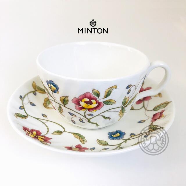 MINTON(ミントン)のミントン MINTON-S770 タペストリー　カップ&ソーサー &プレート×2 インテリア/住まい/日用品のキッチン/食器(グラス/カップ)の商品写真