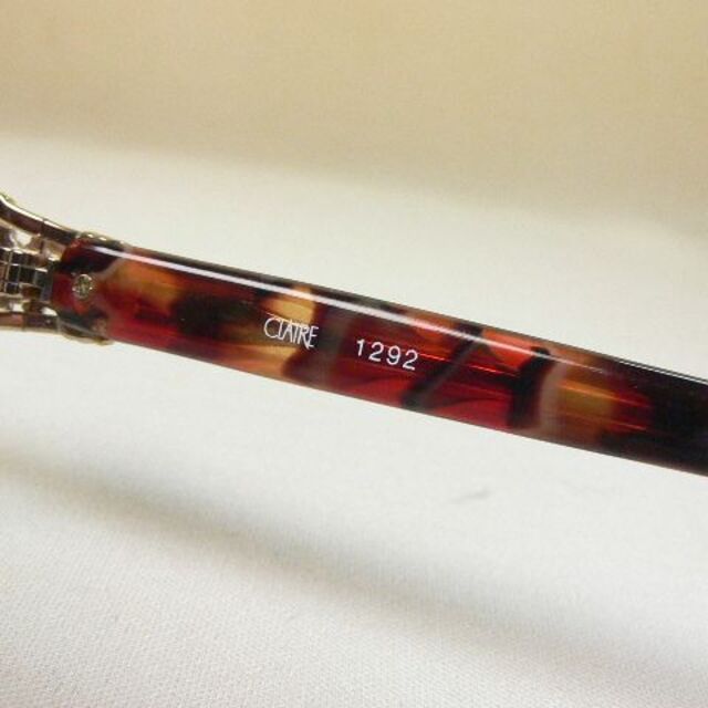 CITIZEN(シチズン)のCITIZEN CLAIRE ルビー使用 眼鏡 フレーム チタン シチズン レディースのファッション小物(サングラス/メガネ)の商品写真