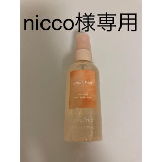 イニスフリー(Innisfree)のイニスフリー　ボディ&ヘアミスト　ピーチ(ヘアウォーター/ヘアミスト)