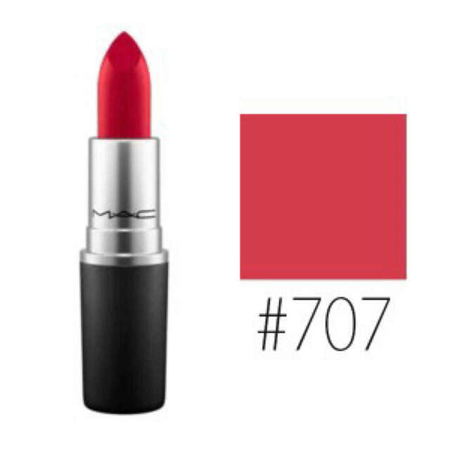 MAC(マック)のMAC リップ707 RUBY WOO コスメ/美容のベースメイク/化粧品(口紅)の商品写真