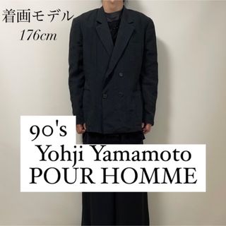 ジャケット新年セール【美品】17SS yohjiyamamoto ワッペンジャケット