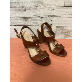 ダイアナ(DIANA)のDIANA バックストラップレザーサンダル24 brown(サンダル)