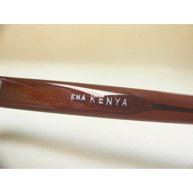 ENA(エナ)のENA ヴィンテージ 眼鏡 フレーム KENYA ツートンカラー 恵那眼鏡工業 メンズのファッション小物(サングラス/メガネ)の商品写真