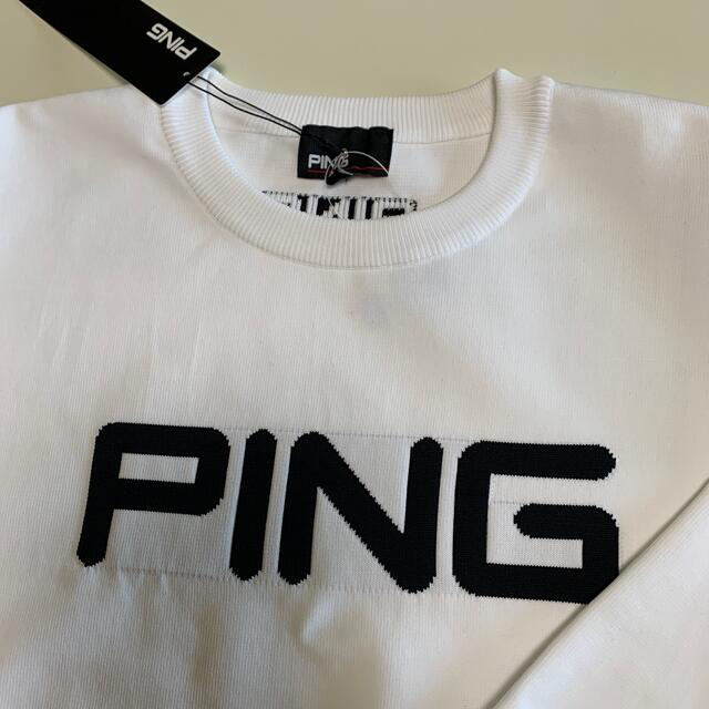 PING(ピン)のPING ポリエステルニットセーター メンズのトップス(ニット/セーター)の商品写真