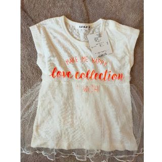 ベベ(BeBe)のSLAP SLIP 新品　トップス　チュール　90(Tシャツ/カットソー)