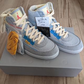 ナイキ(NIKE)のUNION × Nike Air Jordan 2 Grey Fog(スニーカー)